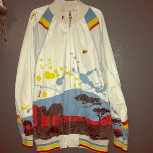 Men’s Akademiks Zip Up Sweater Like New XL